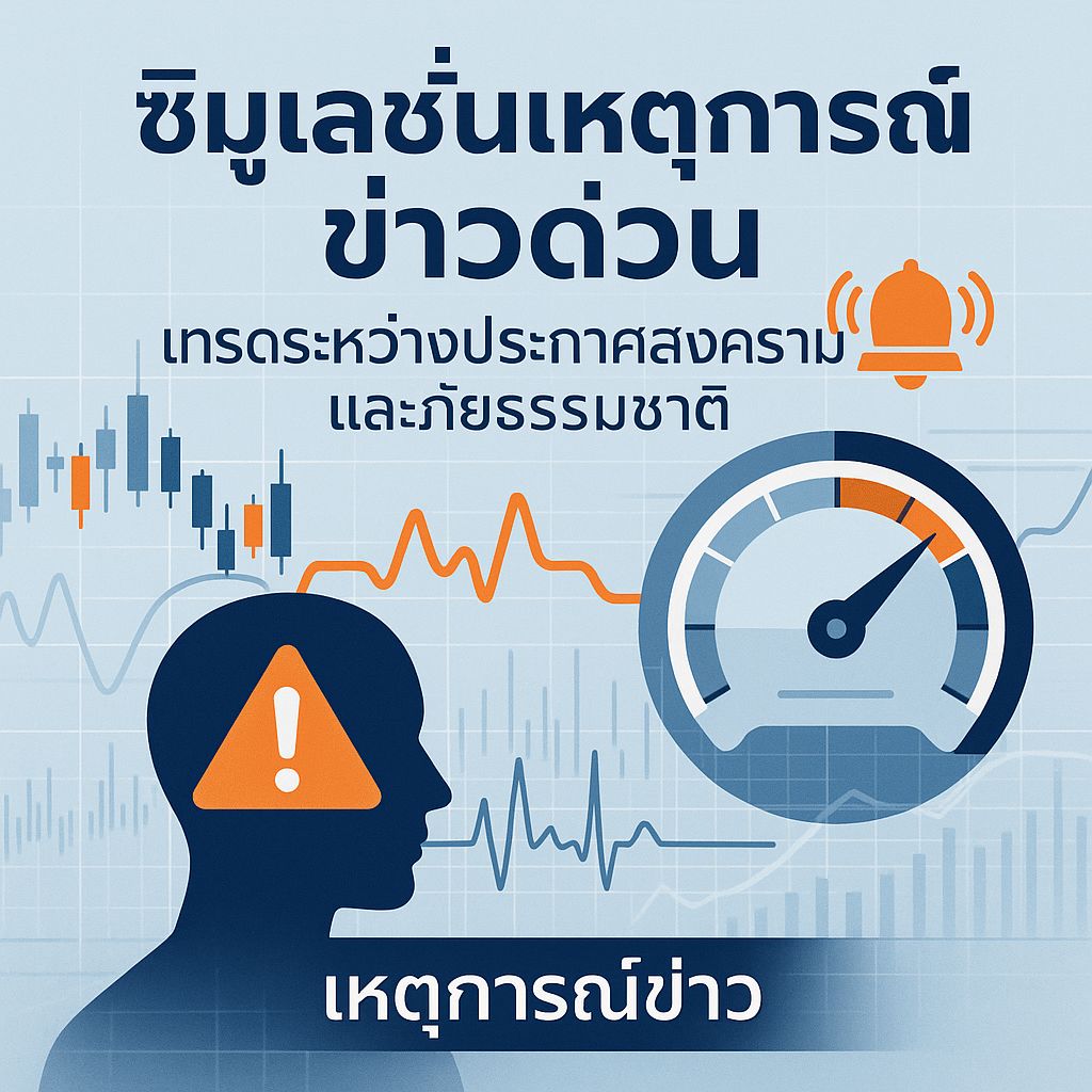 เมื่อข่าวด่วนกลายเป็นเกมซิมูเลชั่น: วิเคราะห์สงคราม vs ภัยธรรมชาติ