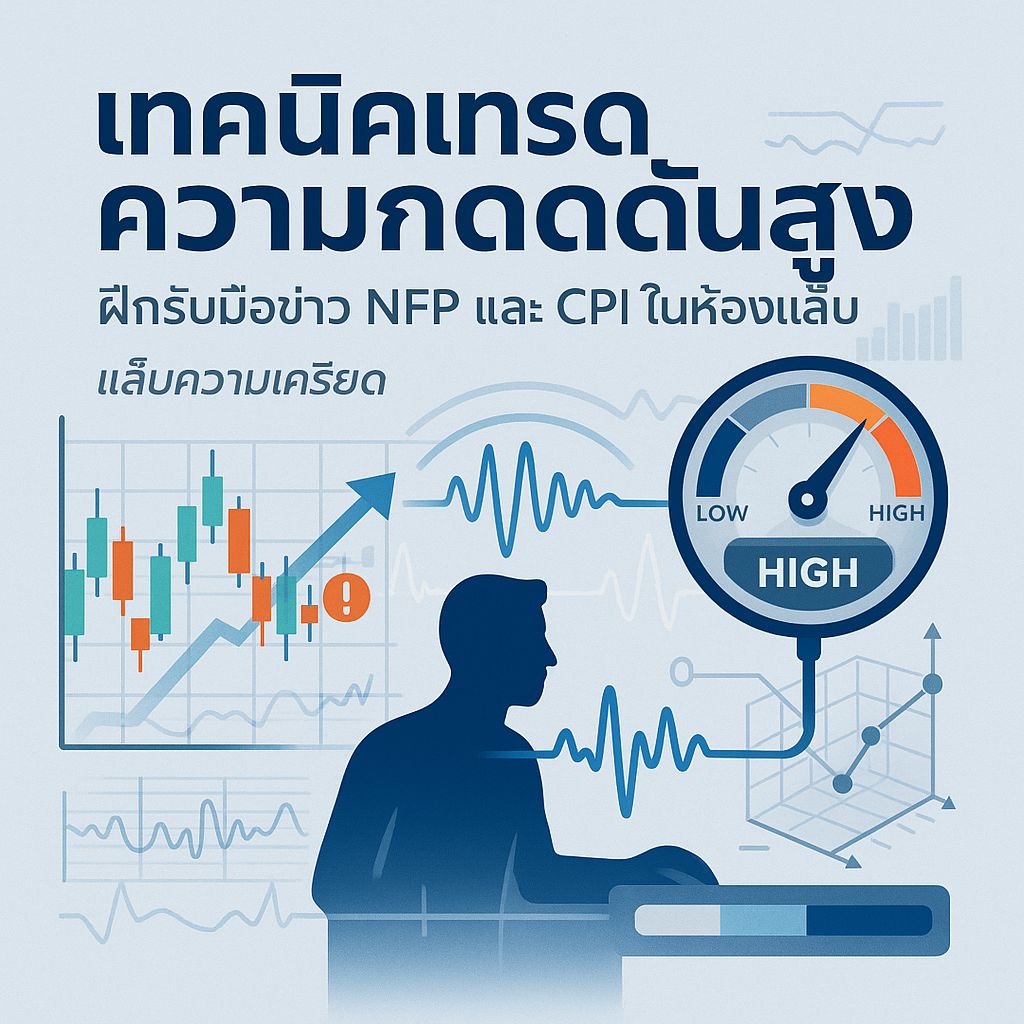 ฝึกเทรดแบบมือโปร! รับมือความกดดันจากข่าว NFP และ CPI