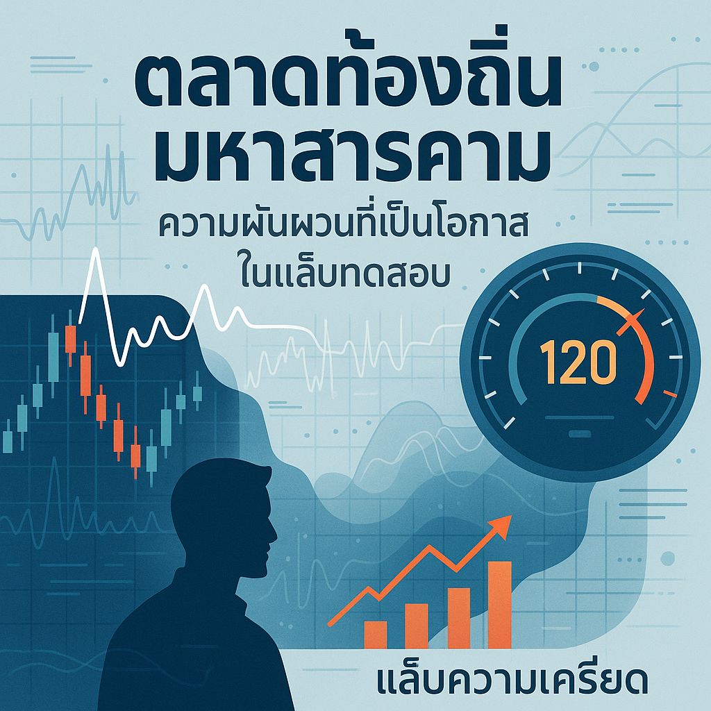 มหาสารคามโมเดล: เปิดกลยุทธ์พลิกวิกฤตตลาดท้องถิ่นเป็นโอกาสทอง