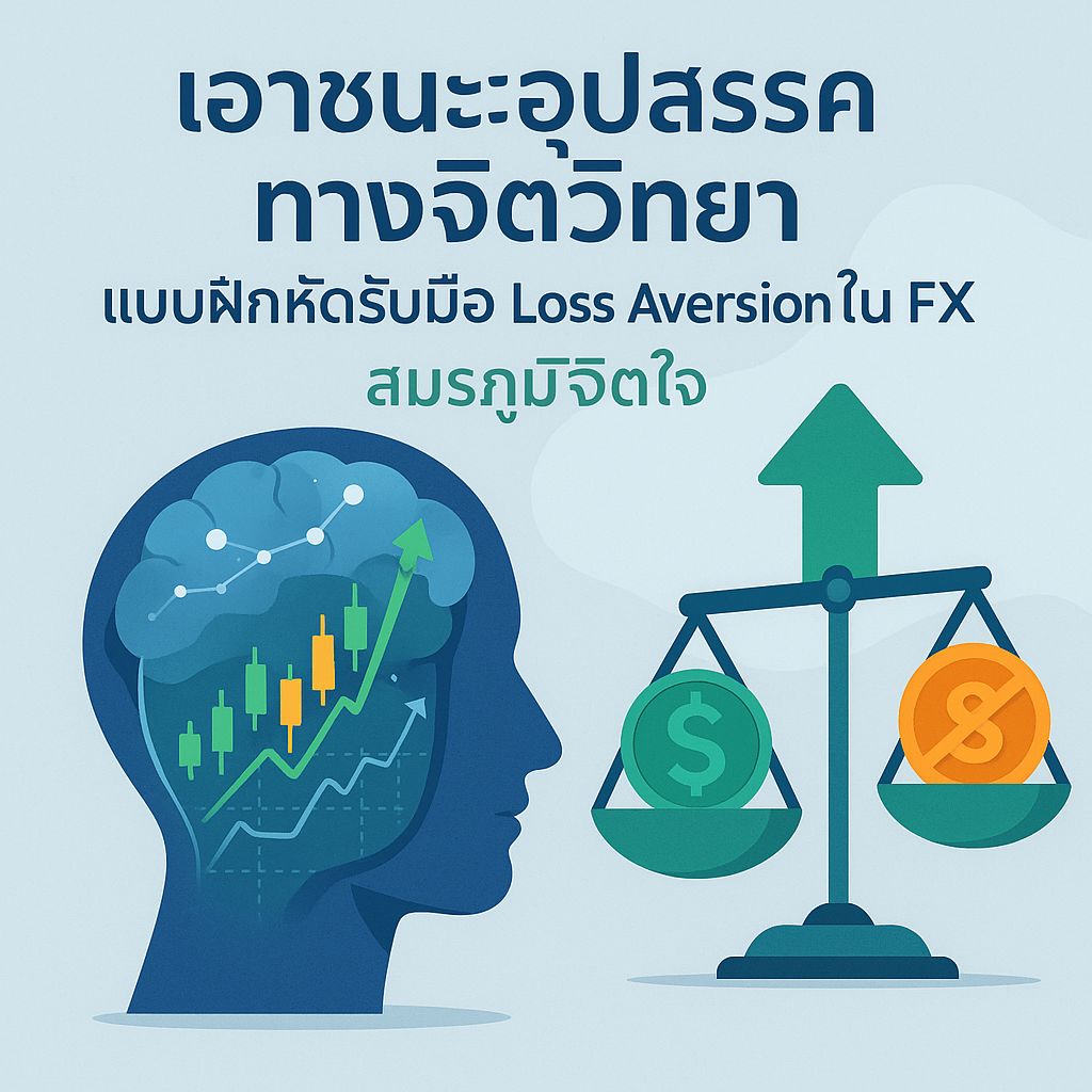 ลบกำแพงจิตใจ! วิธีฝึกฝนรับมือ Loss Aversion เมื่อเทรด FX