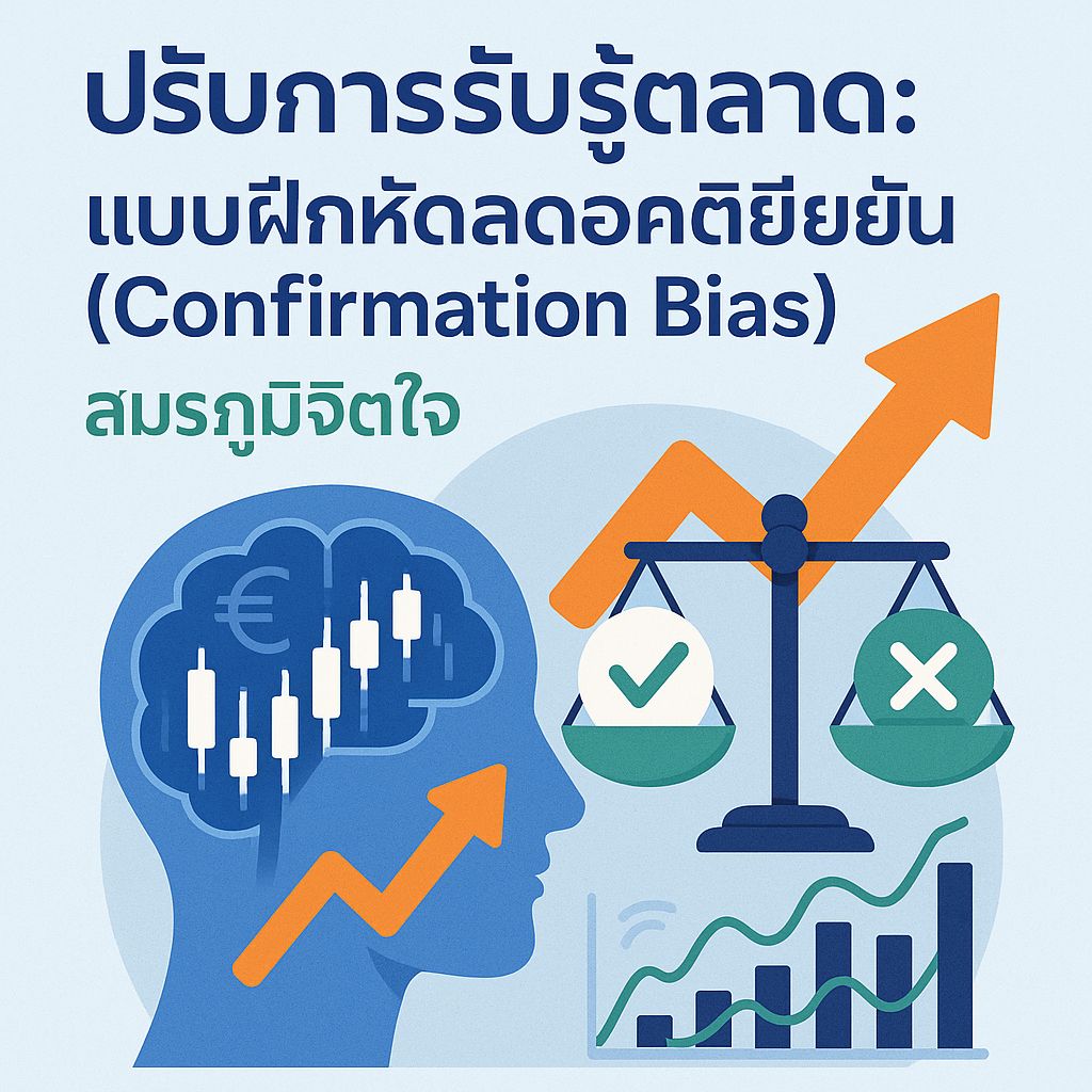 ปรับการรับรู้ในตลาด: วิธีเอาชนะอคติยืนยันอย่างมีสติ