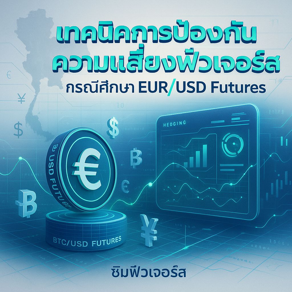เทคนิคลับ! ป้องกันความเสี่ยงด้วยฟิวเจอร์ส EUR/USD แบบมือโปร
