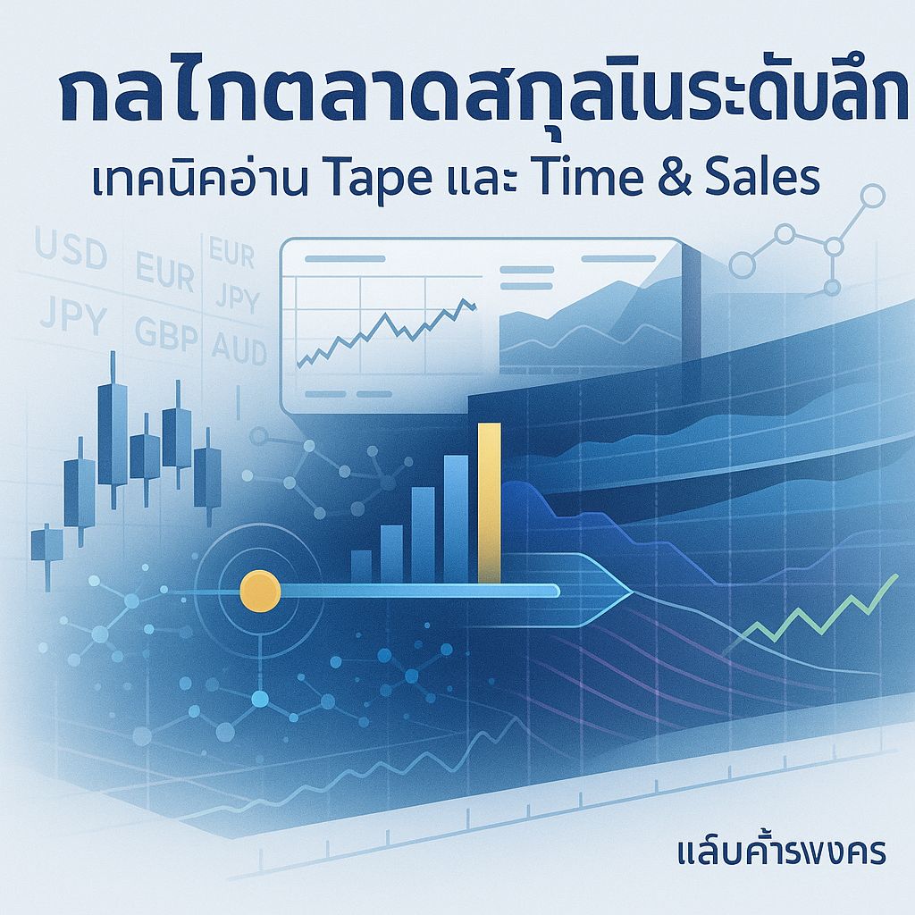 อ่านเกมตลาดสกุลเงินให้แตกด้วย Tape และ Time & Sales