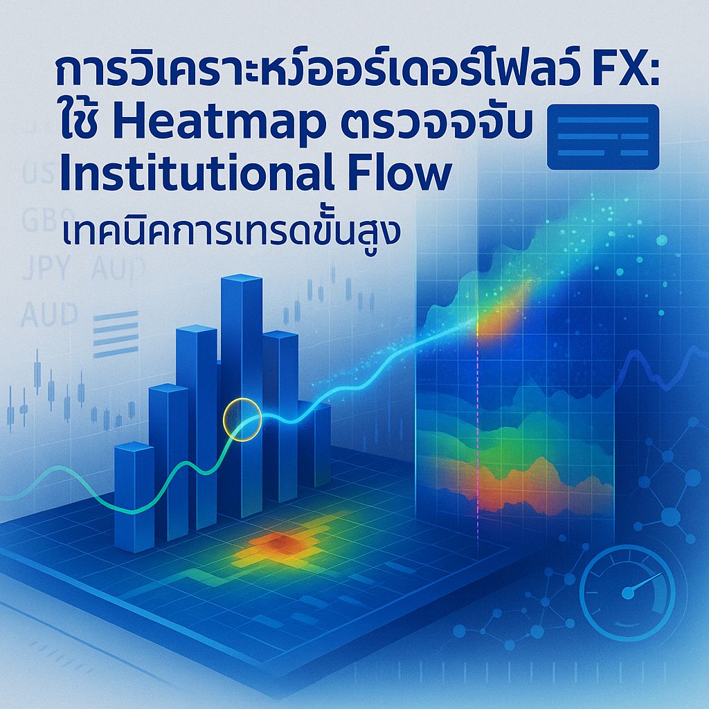 เจาะลึกออร์เดอร์โฟลว์ FX: วิธีใช้ Heatmap จับสัญญาณเงินใหญ่