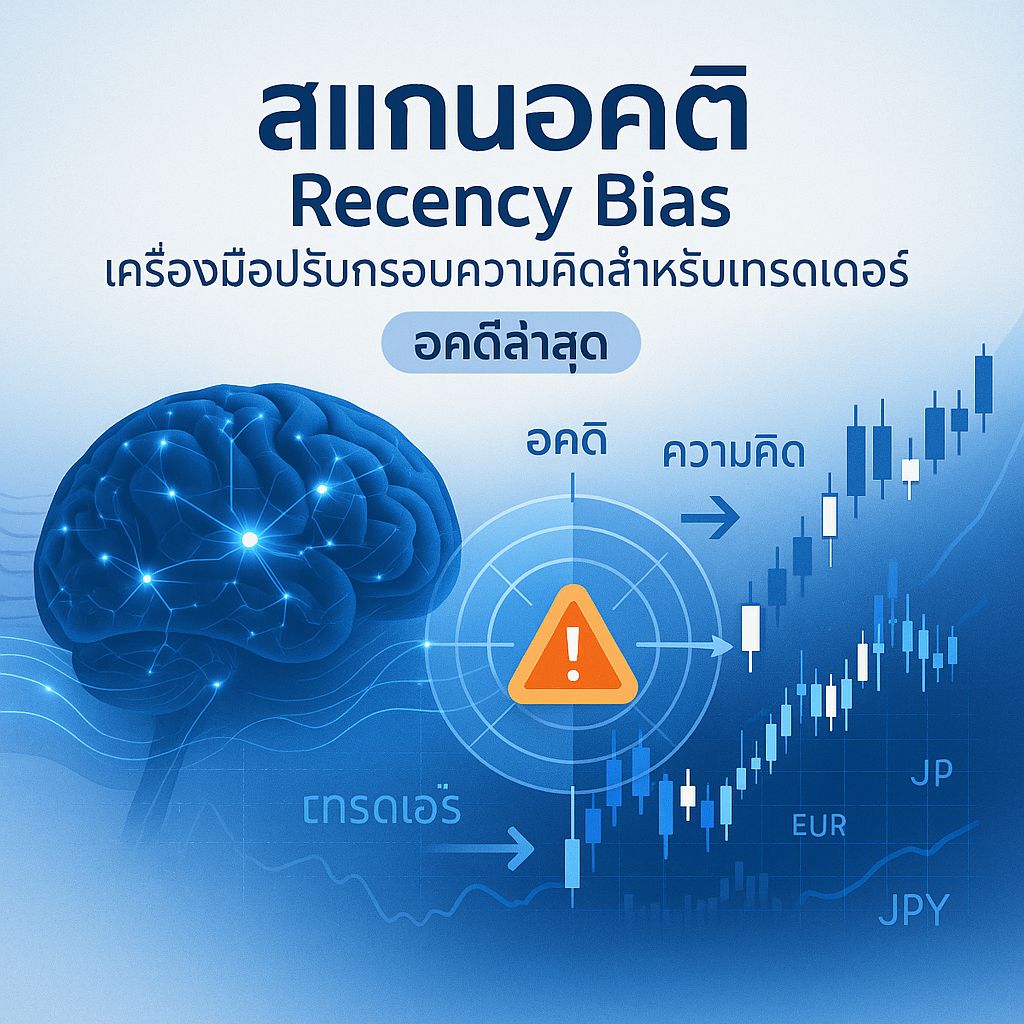 เจาะลึก "อคติล่าสุด" กับกลยุทธ์รับมือสำหรับเทรดเดอร์มือโปร