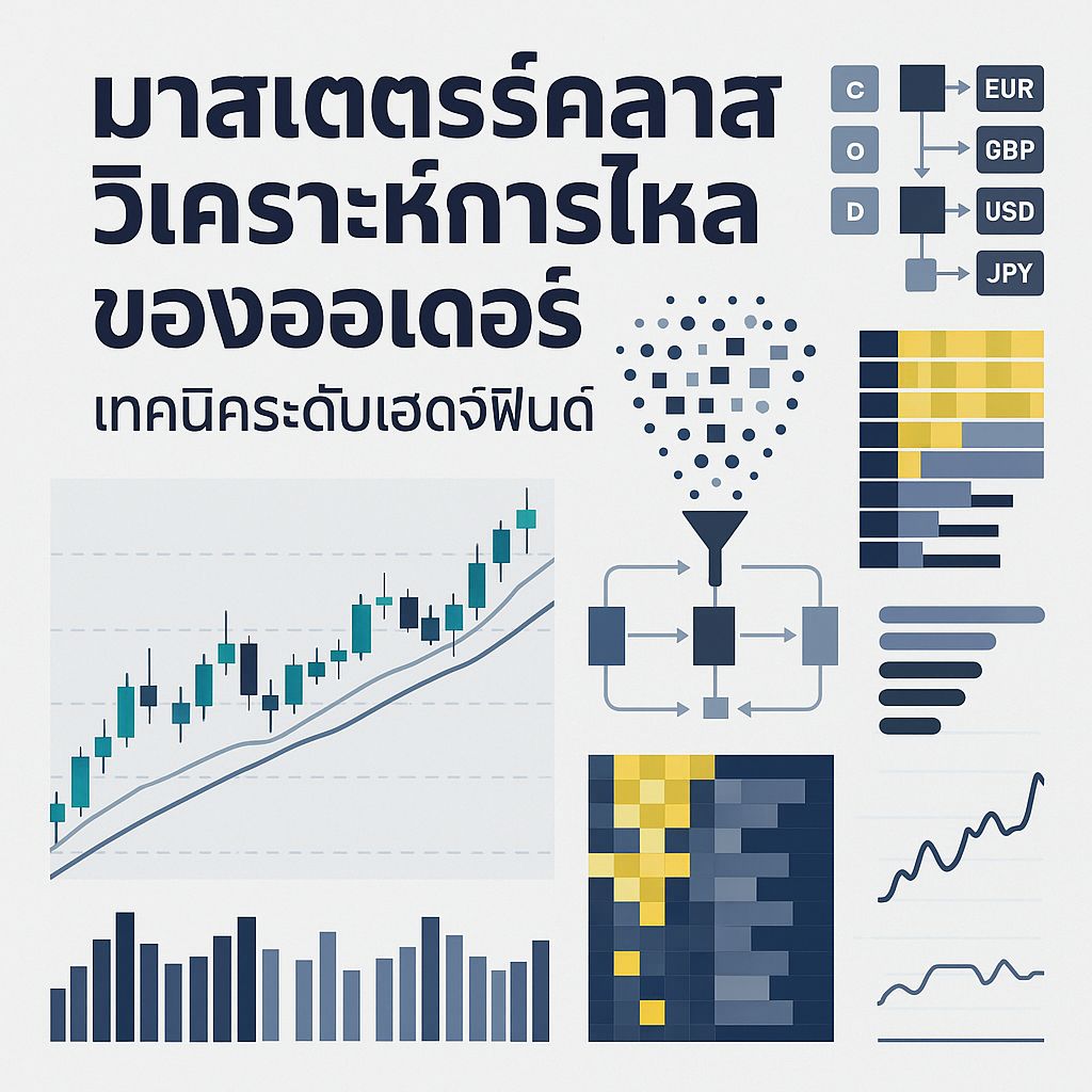 สุดยอดคลาสวิเคราะห์การไหลของออเดอร์ ที่คุณไม่เคยรู้มาก่อน