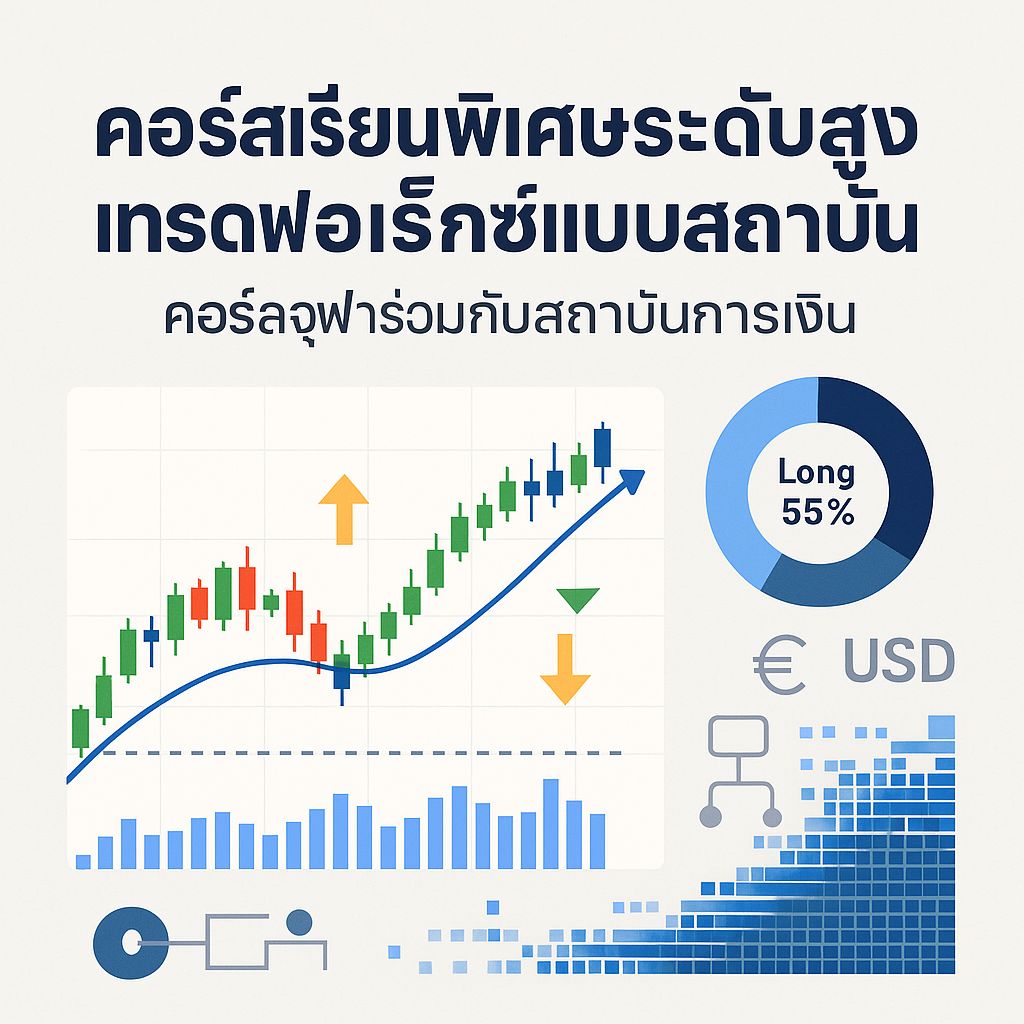 หลักสูตรเทรดฟอเร็กซ์ระดับสูงโดยจุฬาฯ: อัพเกรดสกิลการลงทุนแบบมืออาชีพ