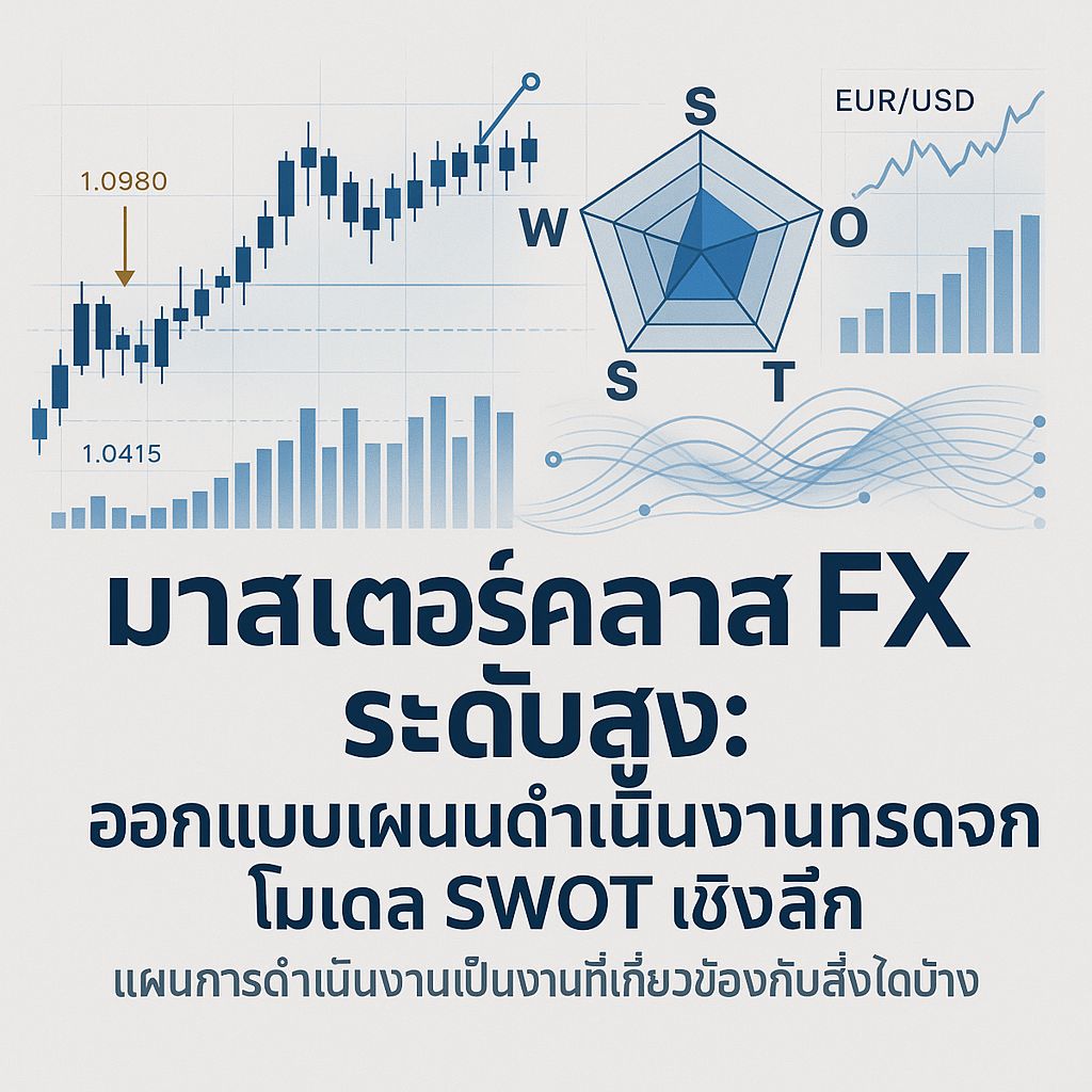 มาสเตอร์คลาส FX: ออกแบบแผนเทรดแบบโปรด้วย SWOT Analysis