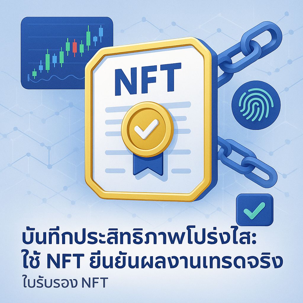 NFT กับภารกิจบันทึกผลงานเทรด: โปร่งใส วัดประสิทธิภาพได้จริง!