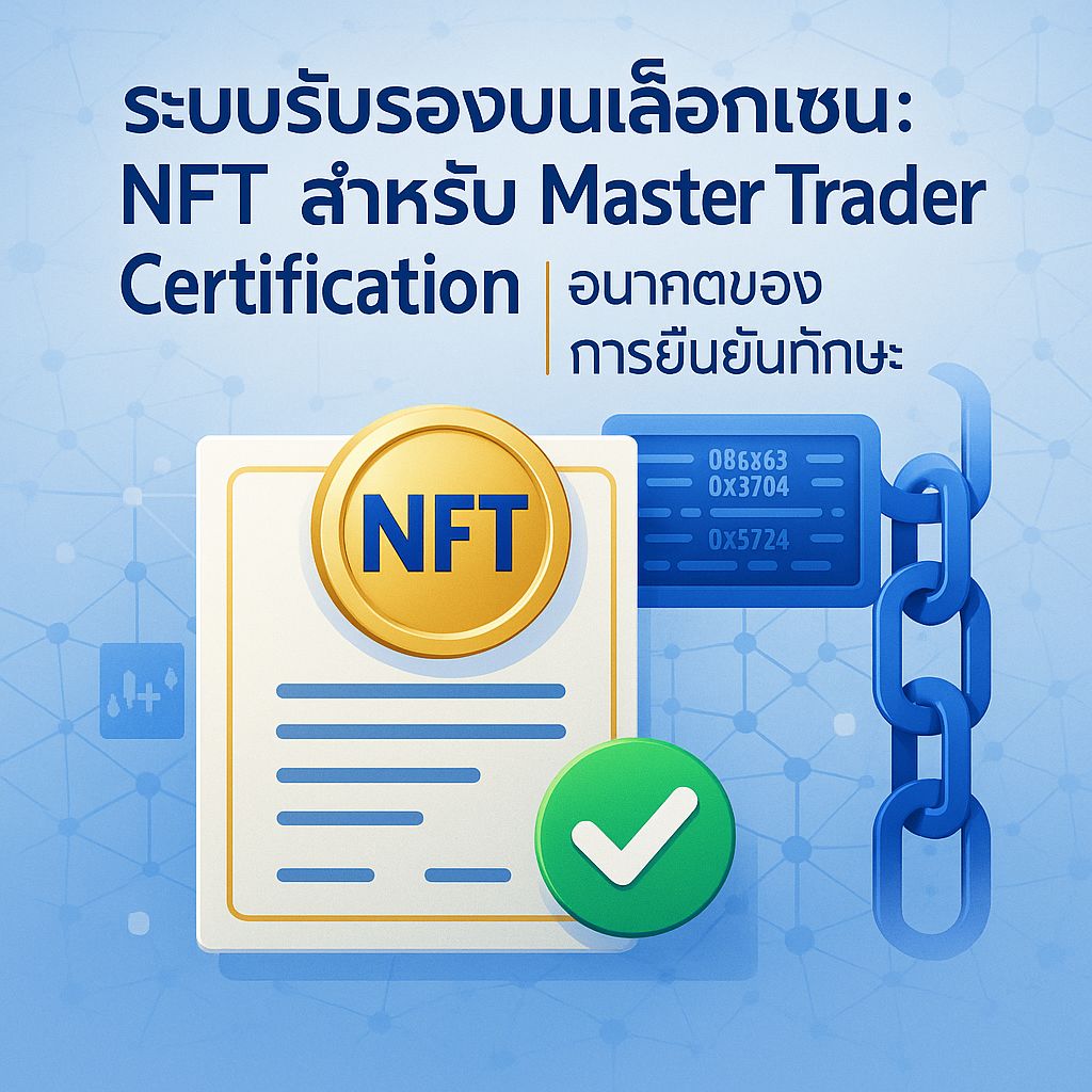 NFT รับรองทักษะ Master Trader บนบล็อกเชน: ใบเบิกทางสู่โลกการเทรดยุคใหม่