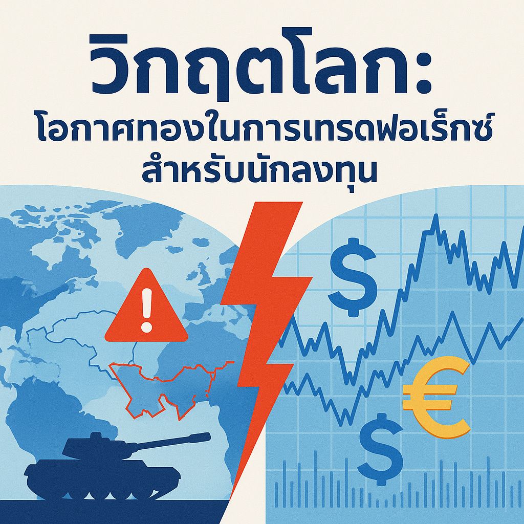 วิกฤตโลกไม่ใช่ปัญหา แต่คือโอกาสทองสำหรับนักเทรดฟอเร็กซ์