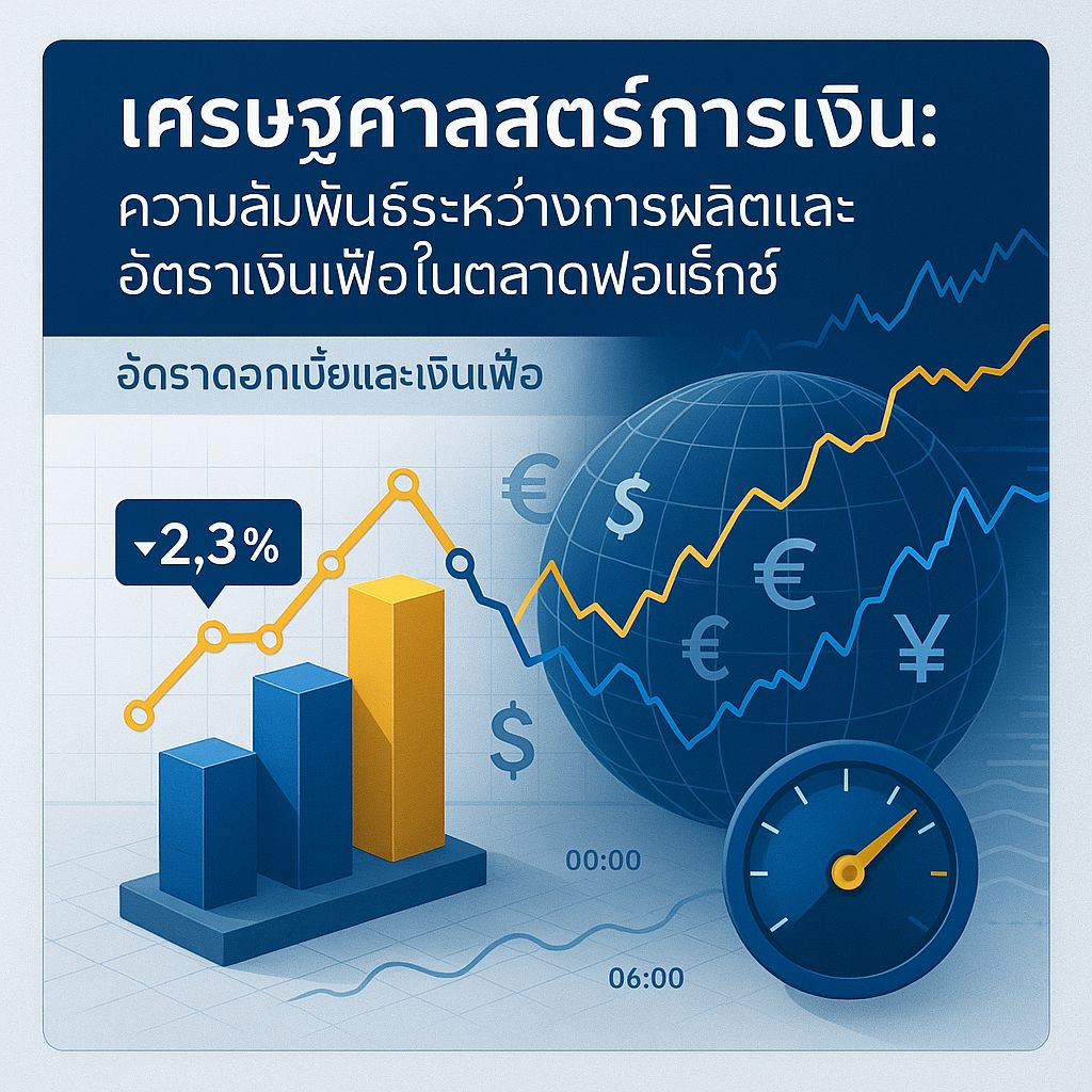 เศรษฐศาสตร์การเงิน: เมื่อการผลิตและเงินเฟ้อมาเต้นรำในตลาดฟอเร็กซ์