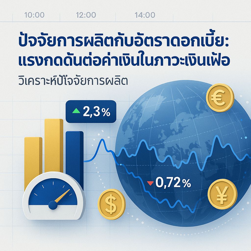 ปัจจัยการผลิตส่งผลอย่างไรต่ออัตราดอกเบี้ยและค่าเงินในยุคเงินเฟ้อ