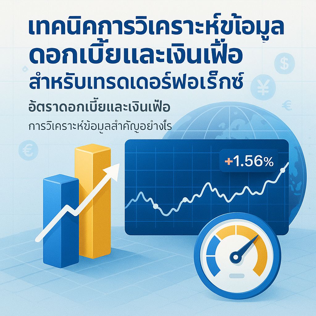 เทคนิคการวิเคราะห์ดอกเบี้ยและเงินเฟ้อ สำหรับมือใหม่ถึงมือโปร