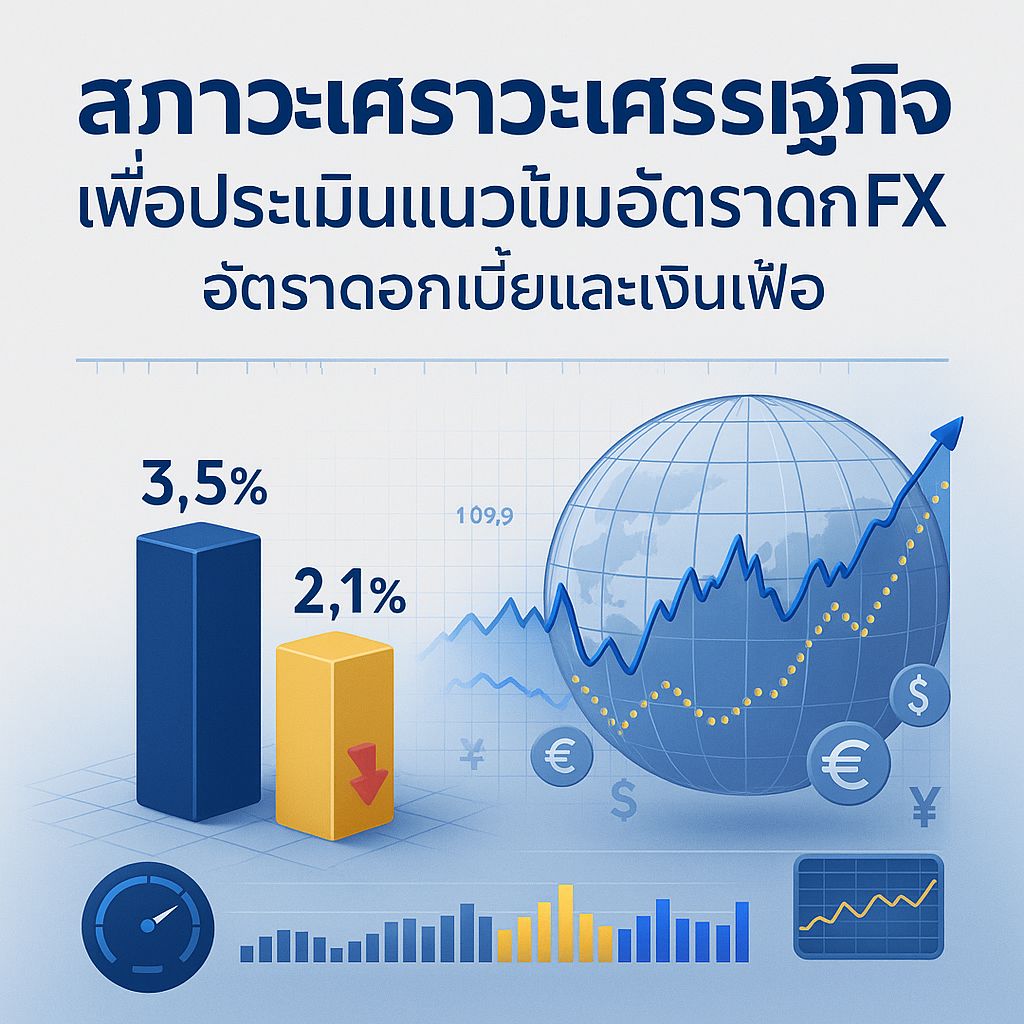 เจาะลึกสภาพแวดล้อมเศรษฐกิจ: สัญญาณอัตราดอกเบี้ยในตลาด FX