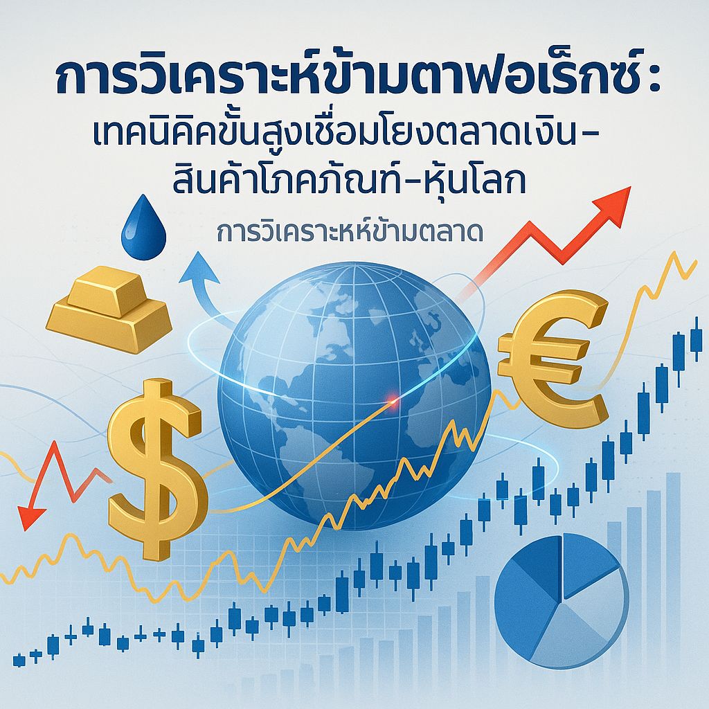 เทคนิควิเคราะห์ข้ามตลาดฟอเร็กซ์ขั้นสูง: ไขความลับความสัมพันธ์ระหว่างตลาด