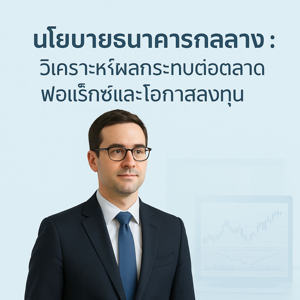 เมื่อธนาคารกลางขยับ นโยบายการเงินจะโยกตลาดฟอเร็กซ์อย่างไร?