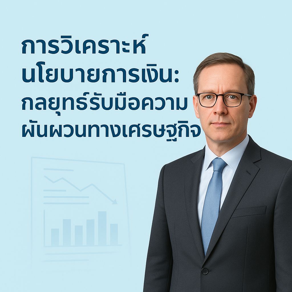 วิเคราะห์นโยบายการเงินฉบับมือโปร: รับมือทุกความผันผวนแบบไม่สะทกสะท้าน