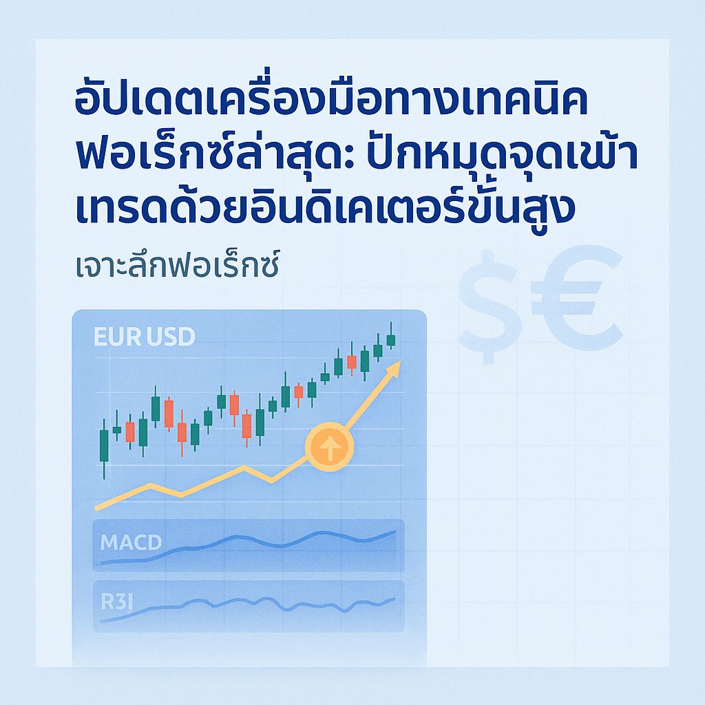 อัปเดตเครื่องมือทางเทคนิคฟอเร็กซ์ปี 2024: หาจุดเข้าเทรดแบบชาญฉลาด