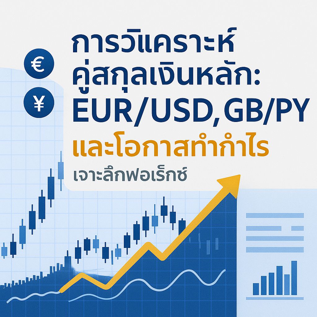 เจาะลึกการวิเคราะห์ 2 คู่สกุลเงินเด่น EUR/USD และ GBP/JPY พร้อมชี้ช่องทำเงิน