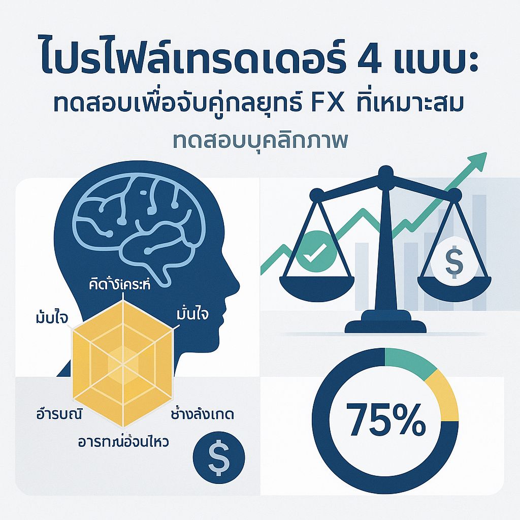 รู้จักตัวเองก่อนเทรด: 4 โปรไฟล์เทรดเดอร์ที่คุณอาจเป็น