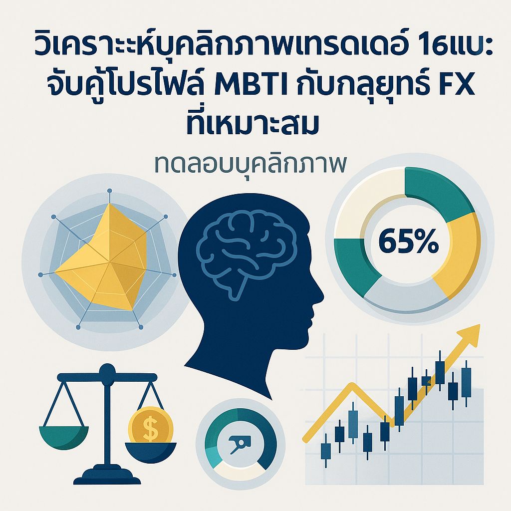 16 บุคลิกภาพเทรดเดอร์: รู้จักตัวเองให้ลึก แล้วเทรดให้ปัง!