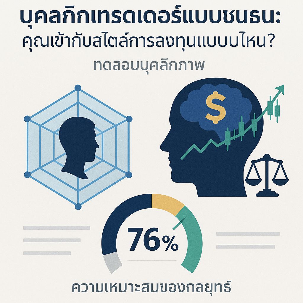 วิเคราะห์บุคลิกเทรดเดอร์แบบเชนธนา: คุณคือนักลงทุนประเภทไหน?