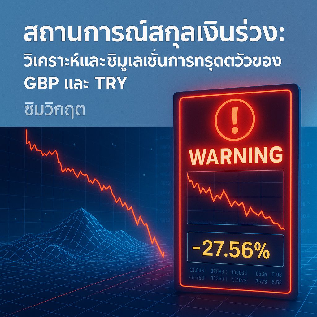 วิกฤตสกุลเงิน: เมื่อ GBP และ TRY ทรุดตัวแบบไม่รู้จบ