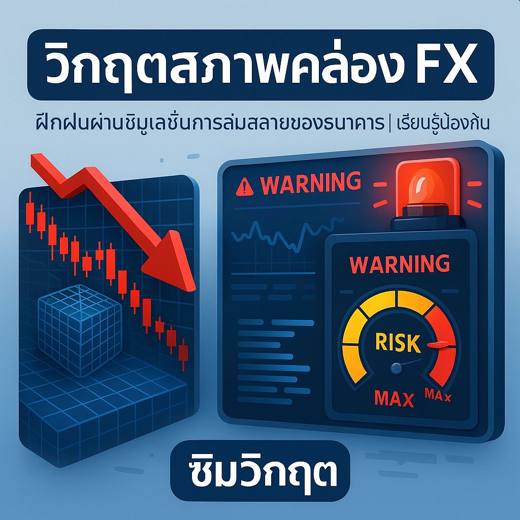 วิกฤตสภาพคล่อง FX: ฝึกฝนเพื่อความอยู่รอดผ่านการจำลองสถานการณ์