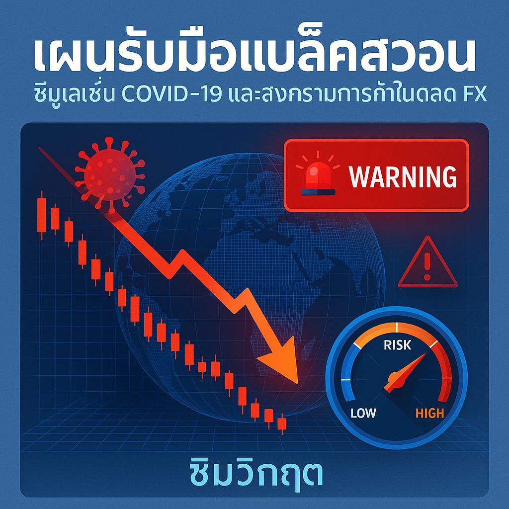 เตรียมพร้อมสู้แบล็คสวอน! วิเคราะห์บทเรียนจากวิกฤต FX สมัย COVID-19