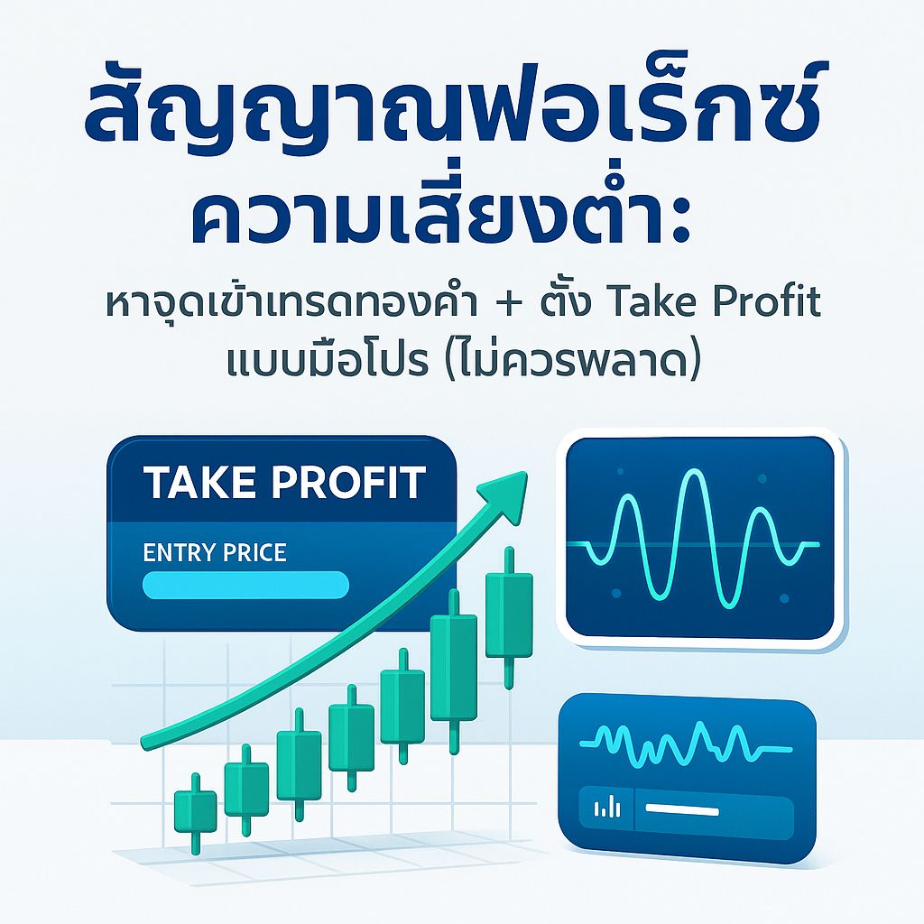 เทคนิคการใช้สัญญาณฟอเร็กซ์ความเสี่ยงต่ำ หาจุดทองในการเทรดและตั้งเป้ากำไรแบบโปร