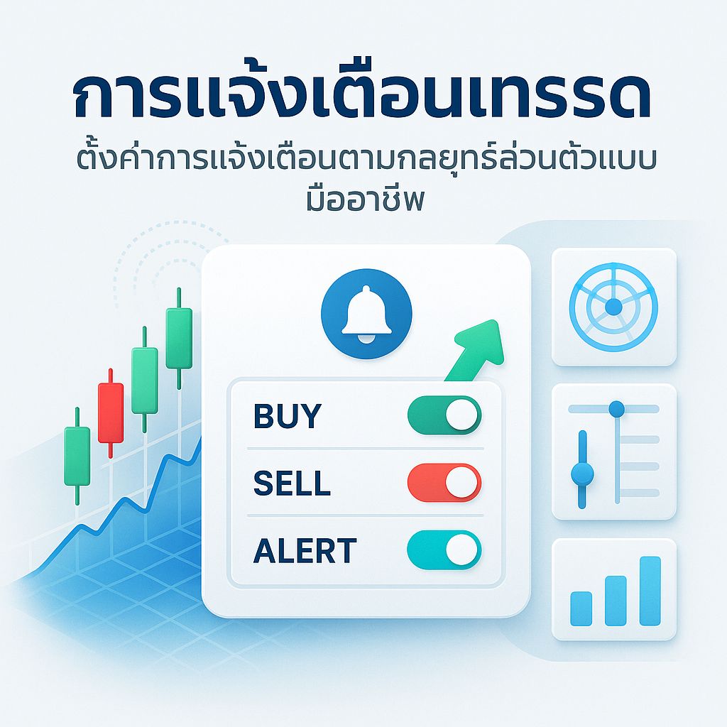 ตั้งค่าการแจ้งเตือนเทรดแบบเป๊ะๆ ตามสไตล์คุณ