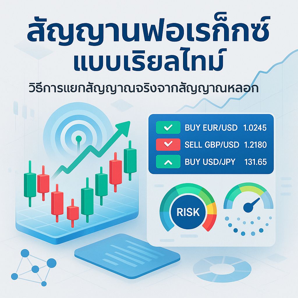 เทคนิคการอ่านสัญญาณฟอเร็กซ์แบบสดๆ วิธีแยกว่าอันไหนจริงอันไหนหลอก