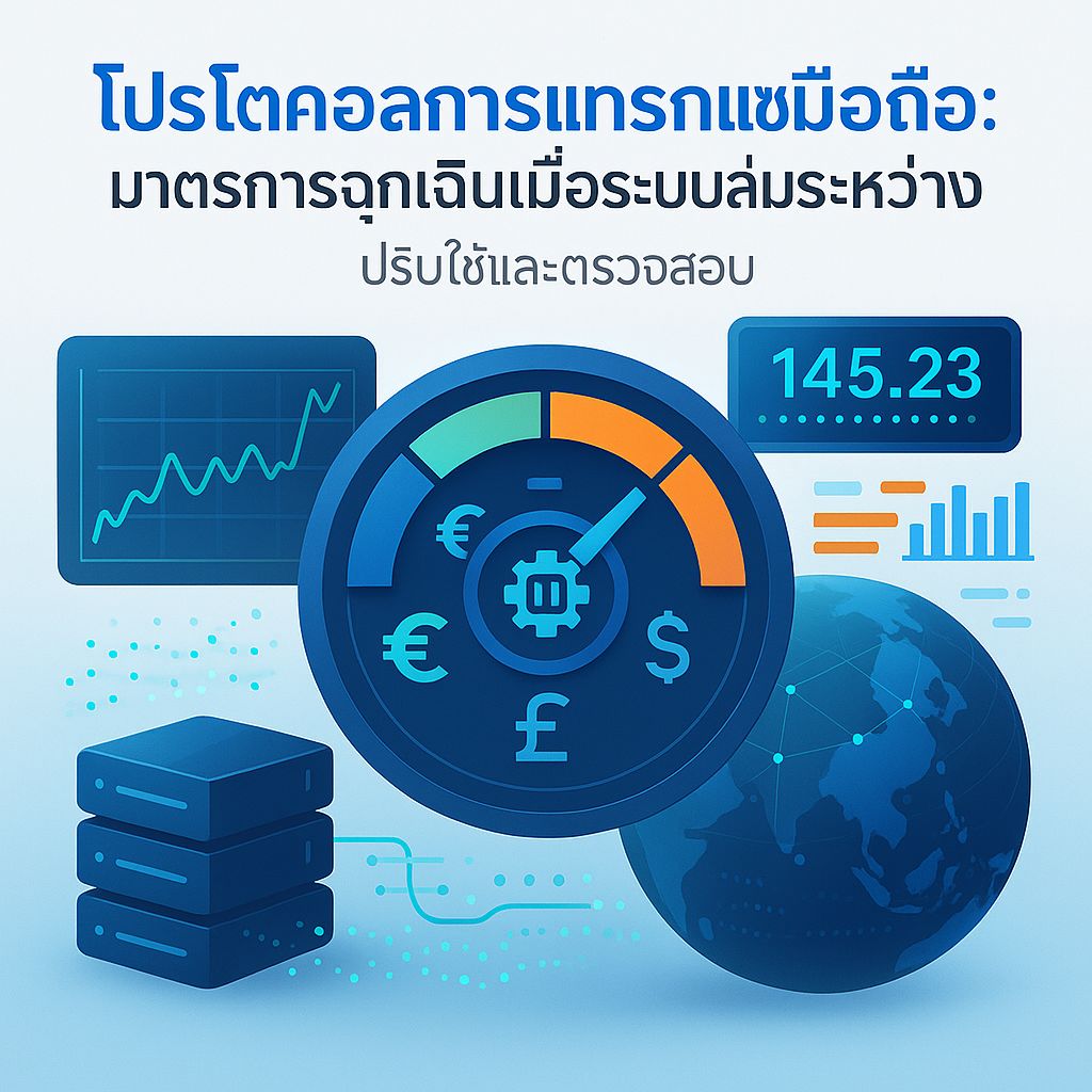 เมื่อมือถือดวงใจล่มระหว่างเทรด: วิธีรับมือฉุกเฉินแบบไม่ต้องหัวร้อน