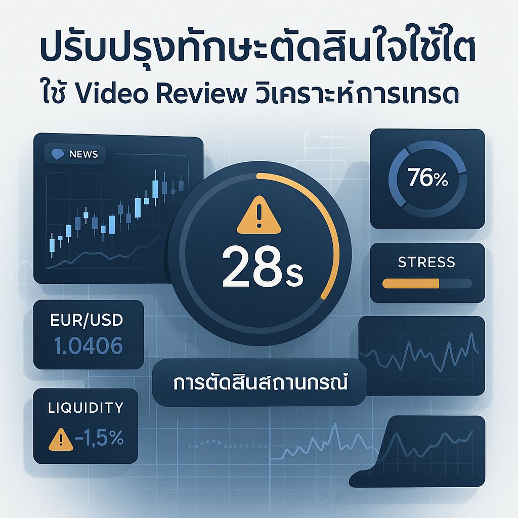 Video Review ตัวช่วยปรับปรุงทักษะการเทรดให้แม่นยำ