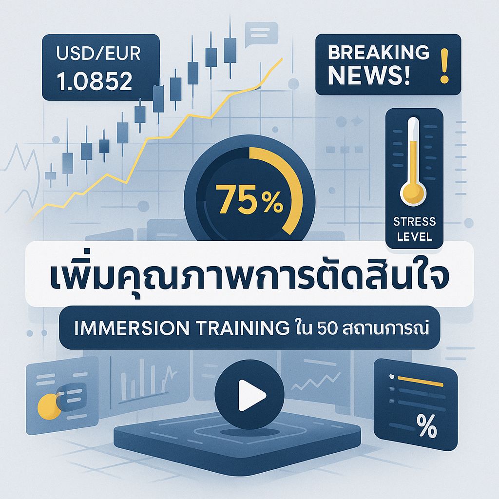 Immersion Training: ทางลัดสู่การตัดสินใจที่มีคุณภาพในทุกสถานการณ์