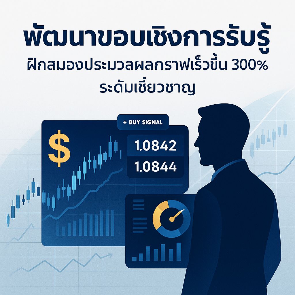 ลับคมสมองด้วยวิทยาศาสตร์! วิธีฝึกขอบเชิงการรับรู้ให้ประมวลผลกราฟเร็วแบบก้าวกระโดด