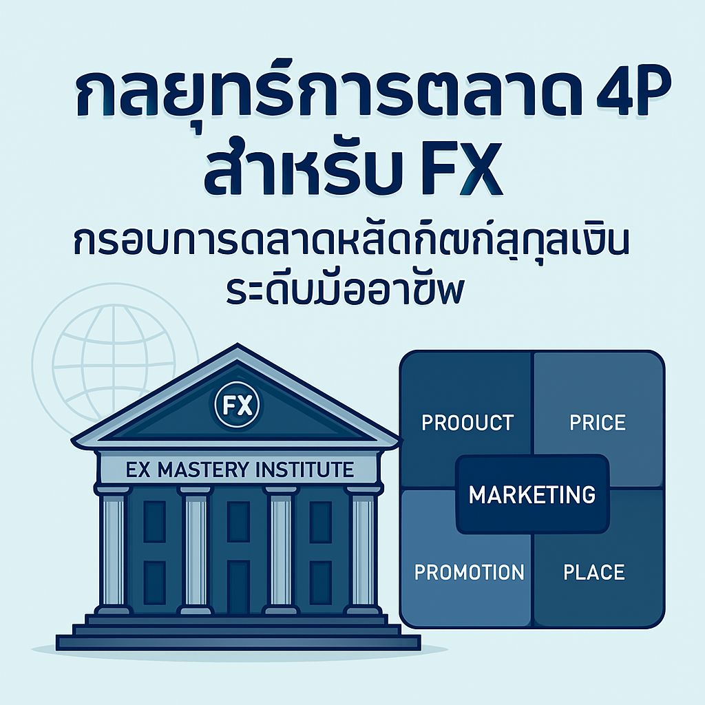 4P Marketing Framework สำหรับตลาด FX: สร้างความได้เปรียบด้วยกลยุทธ์ระดับโปร