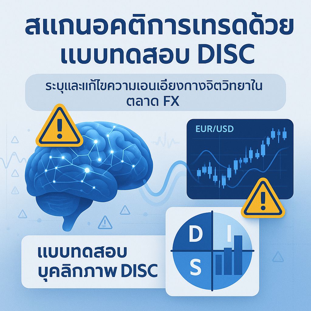 DISC ตัวช่วยสแกนอคติการเทรด Forex ที่คุณไม่ควรมองข้าม