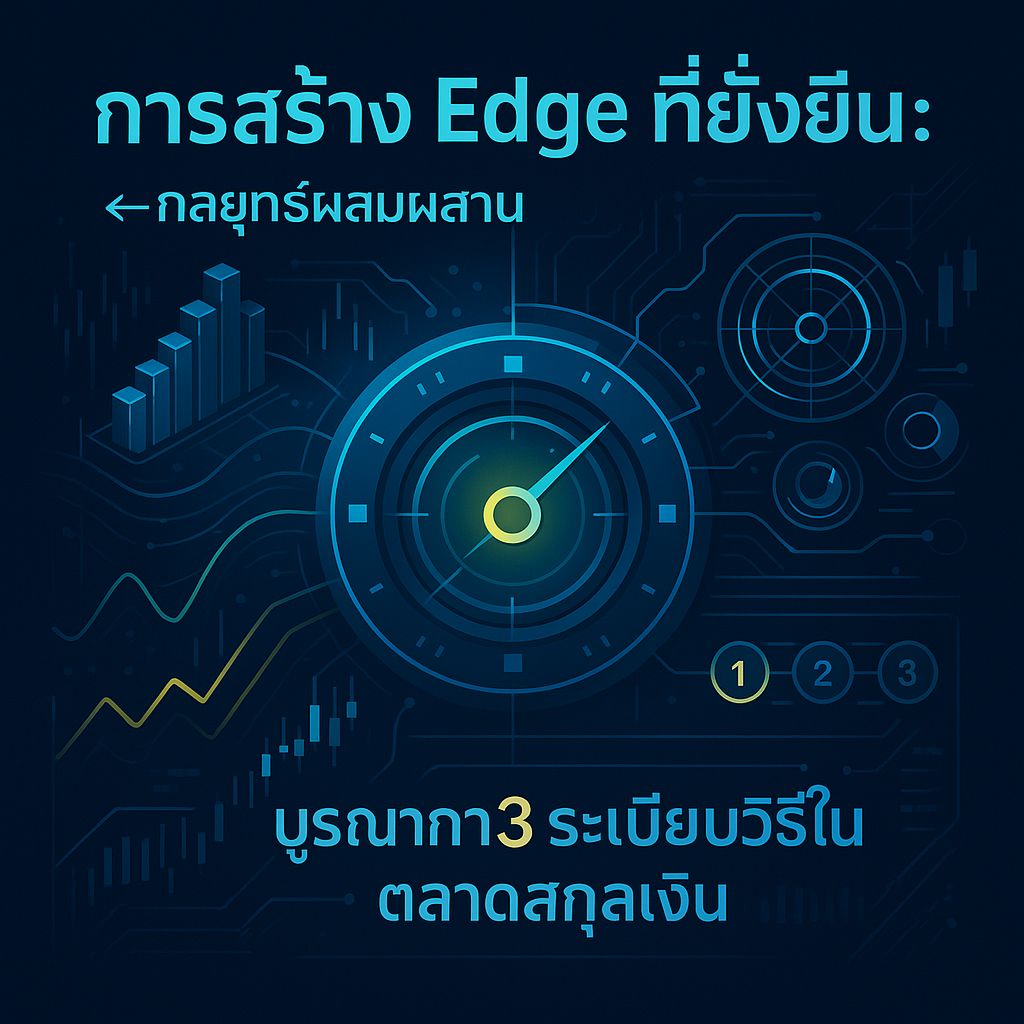3 วิธีสร้าง Edge ยั่งยืนในตลาดสกุลเงินดิจิทัล