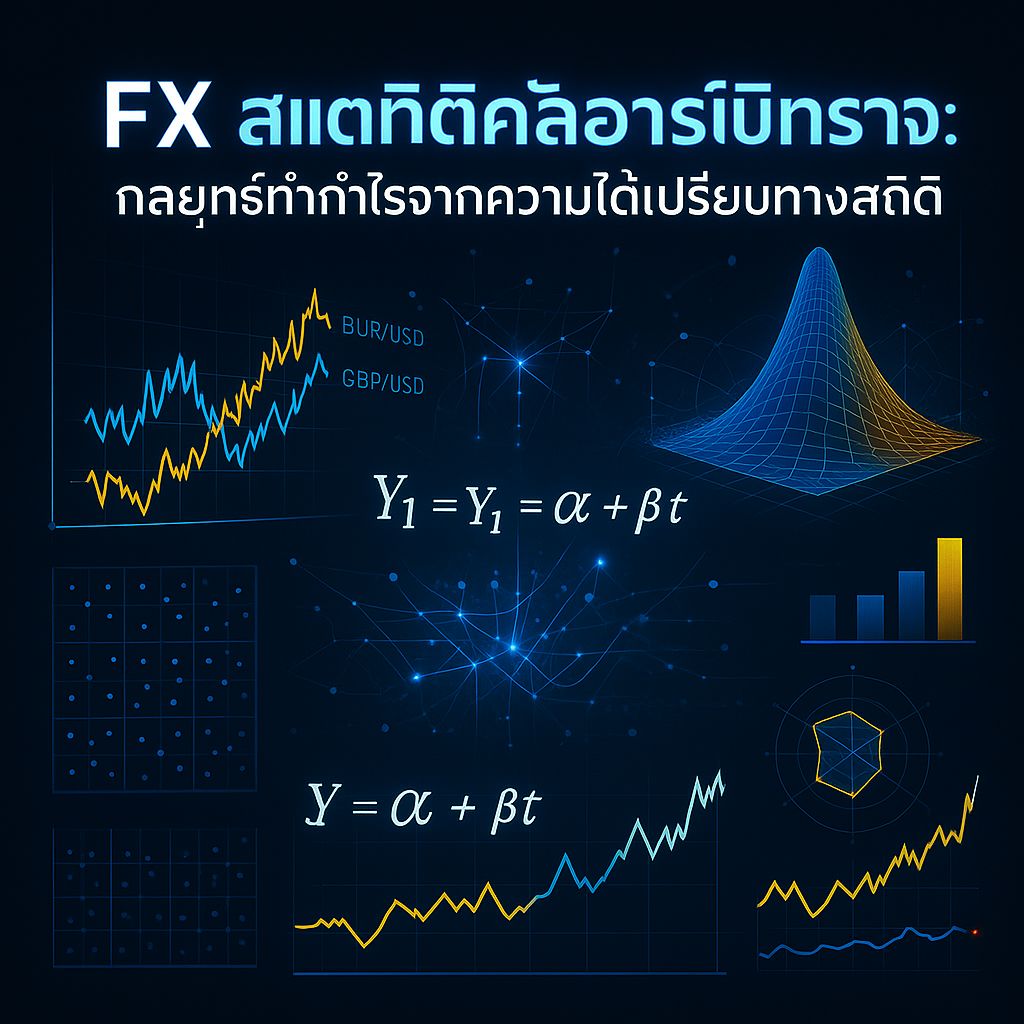 FX สแตทิติคัลอาร์บิทราจ: เมื่อตัวเลขบอกโอกาสทำกำไร