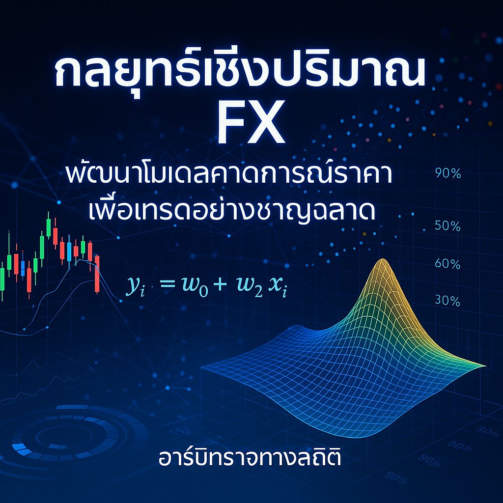 พัฒนาโมเดลคาดการณ์ราคา Forex ด้วยกลยุทธ์เชิงปริมาณแบบมืออาชีพ