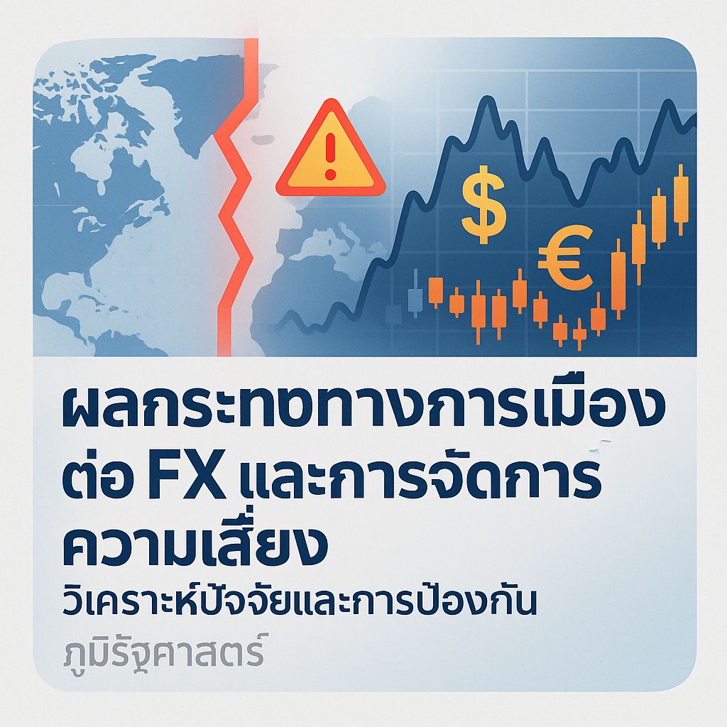 เมื่อการเมืองเล่นงานตลาด FX : วิเคราะห์ผลกระทบและทางรอดสำหรับนักเทรด