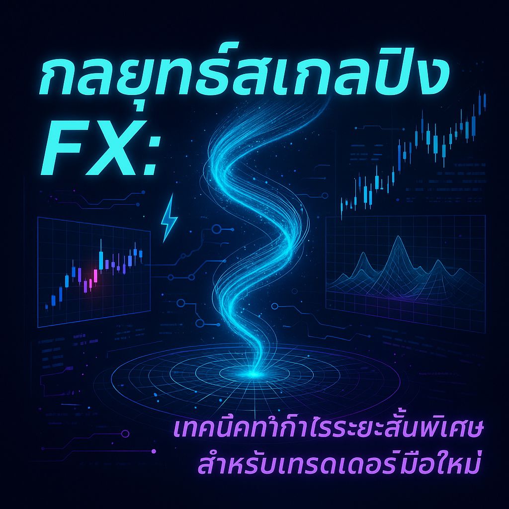 เทคนิคสเกลปิง FX ฉบับมือโปร ทำกำไรรวดเร็วแม้ตลาดผันผวน