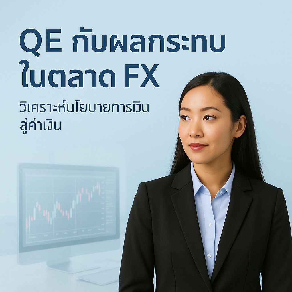 QE กับตลาด Forex : เมื่อธนาคารกลางเล่นเกมพิมพ์เงิน