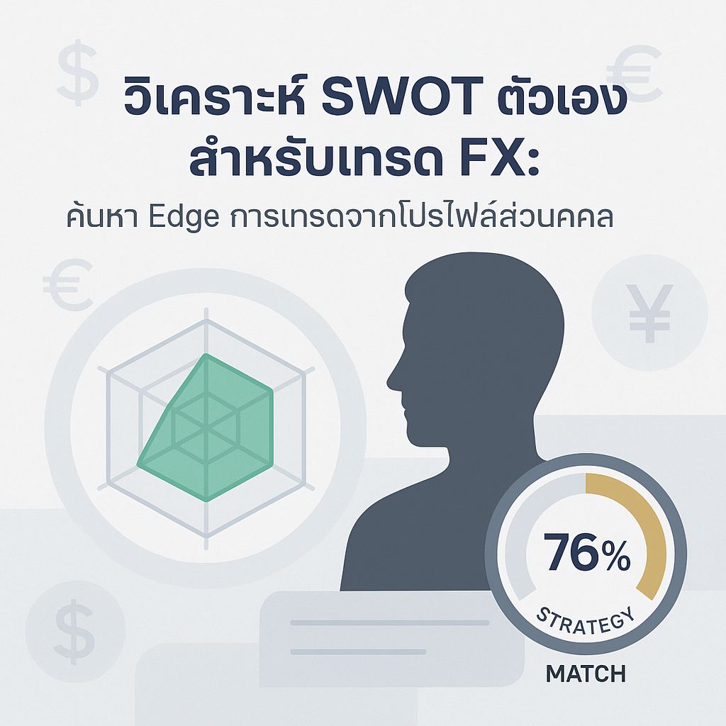 ใช้ SWOT วิเคราะห์ตัวเองให้เป็น เทรด FX อย่างมีชั้นเชิง