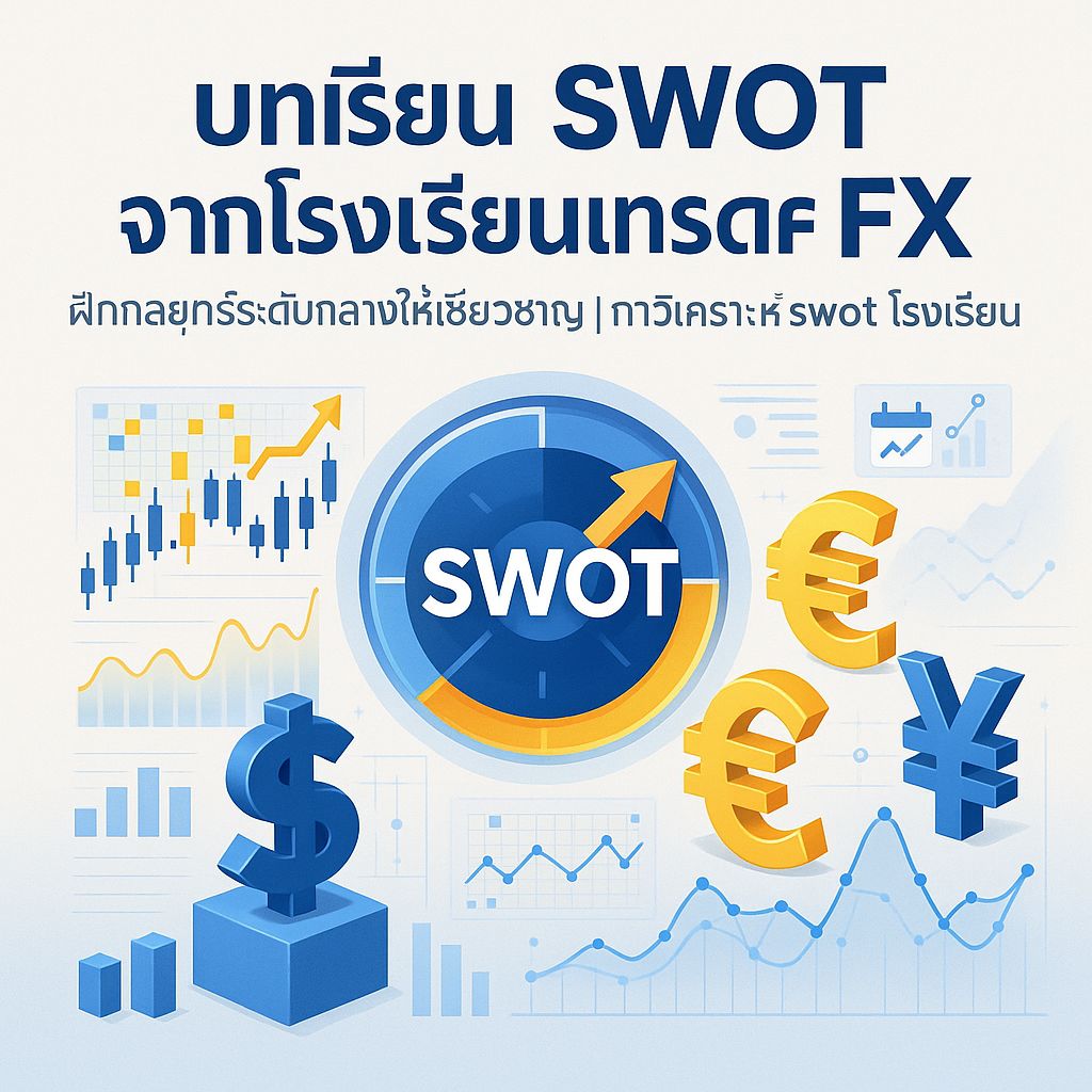 เทคนิคการวิเคราะห์ SWOT จากโรงเรียนเทรด FX สู่การเป็นเทรดเดอร์มืออาชีพ