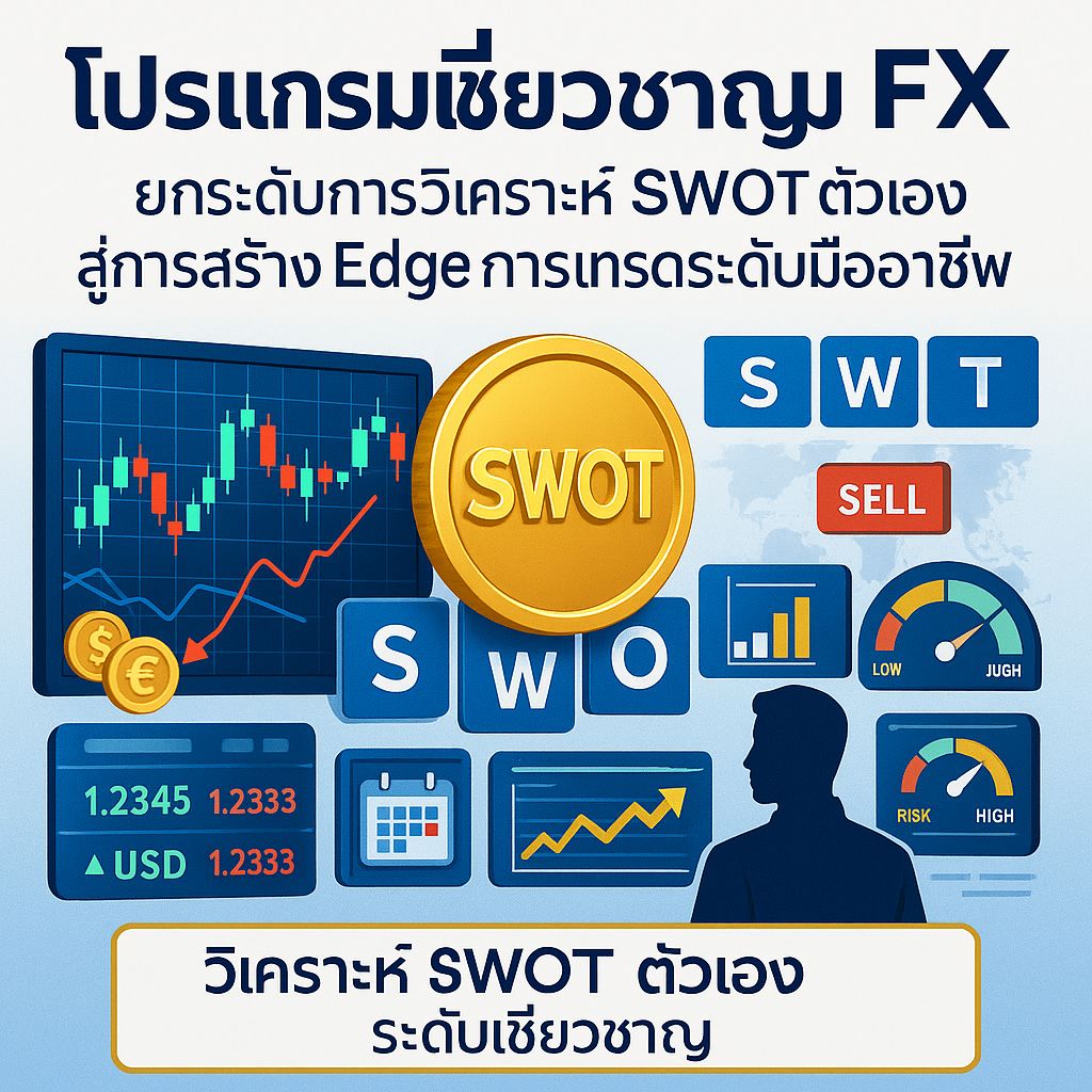 ยกระดับทักษะ FX ด้วยการวิเคราะห์ SWOT ตัวเองแบบมืออาชีพ