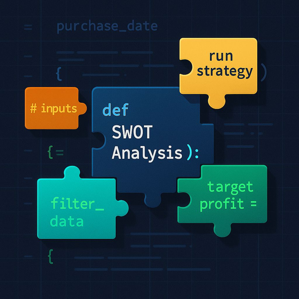 สร้างระบบวิเคราะห์ SWOT อัตโนมัติใน 5 ขั้นตอนด้วยโค้ด FX