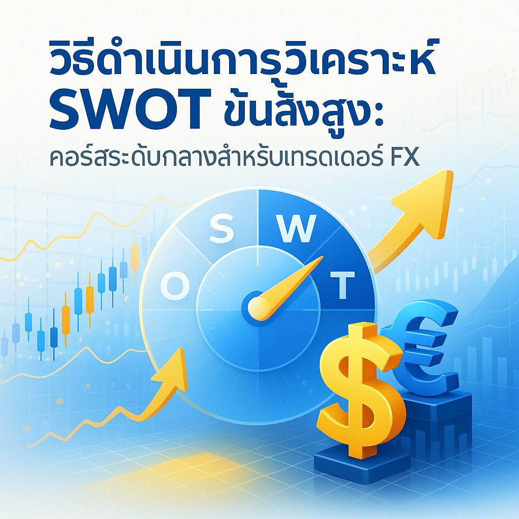 คู่มือวิเคราะห์ SWOT แบบโปร สำหรับมือเทรด FX ระดับกลาง